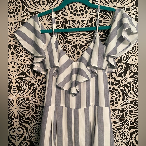 Lulus Striped Romper - Picture 2 of 8